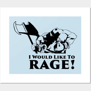 Grog- I Would Like to Rage Posters and Art